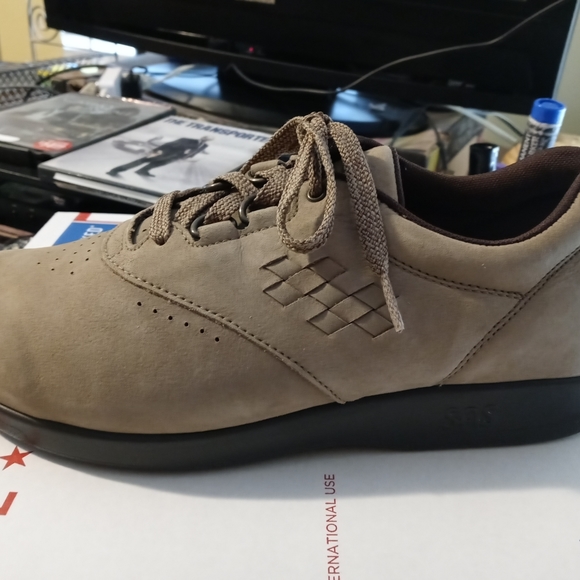 SAS Free Time Sage Suede Comfort Walking Shoe 8W,Like 🆕New!Gift It.👞👞 - Picture 10 of 13
